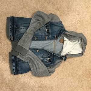 Denim hoodie